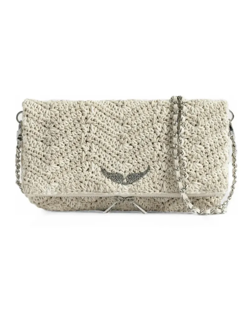 Zadig & Voltaire Rock shoulder bag - Nude Nude