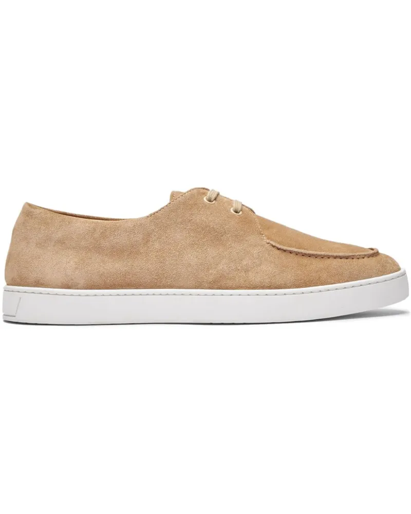 Scarosso Chad Sneakers aus Wildleder - Nude Nude