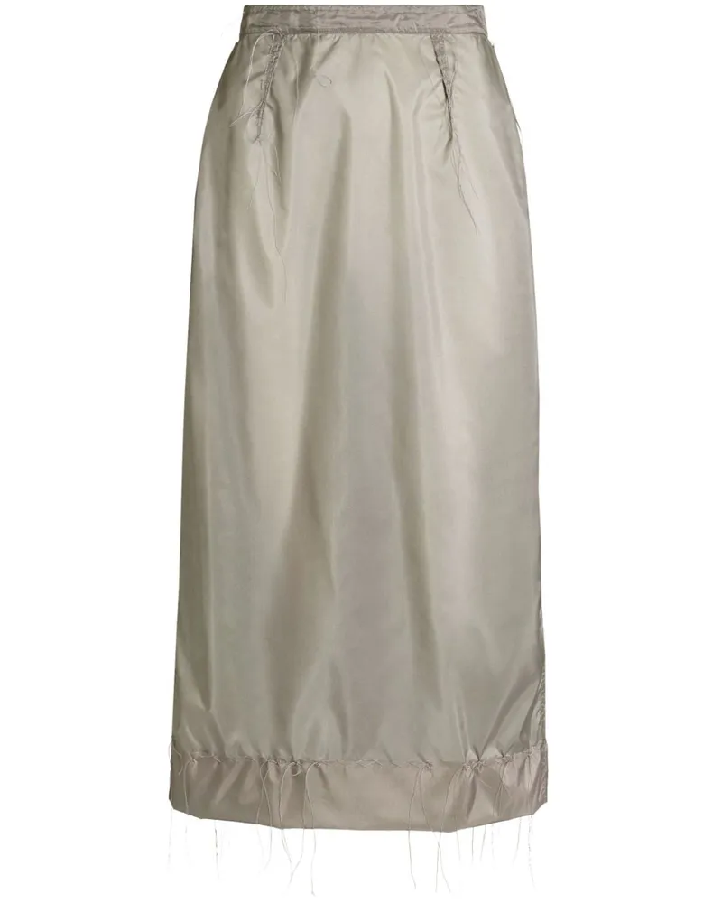 Maison Margiela Inside Out Rock mit Ziernähten - Grau Grau