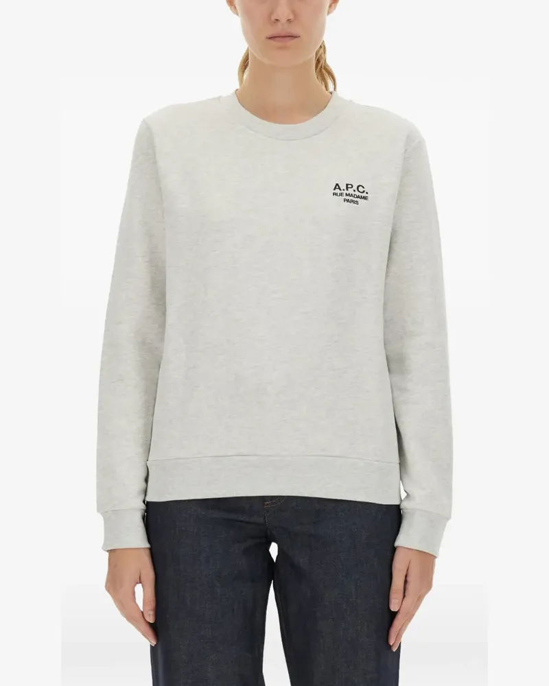 A.P.C. Rue Madame sweatshirt - Grau Grau