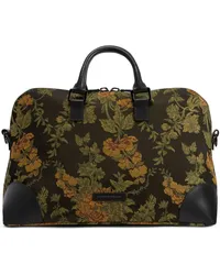 Giuseppe Zanotti Lucky Reisetasche mit Blumen-Print Schwarz