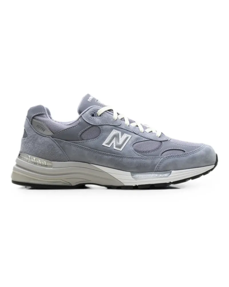 New Balance x Kith 992 lace-up sneakers - Blau Blau