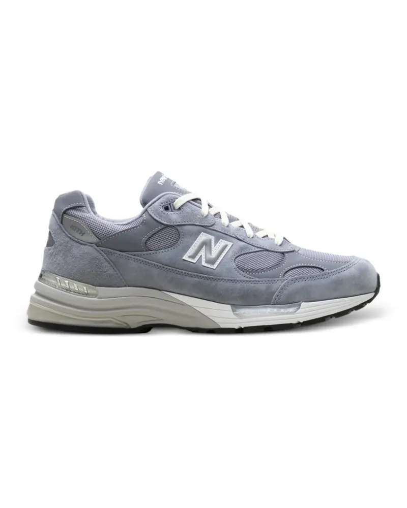 New Balance x Kith 992 lace-up sneakers - Blau Blau