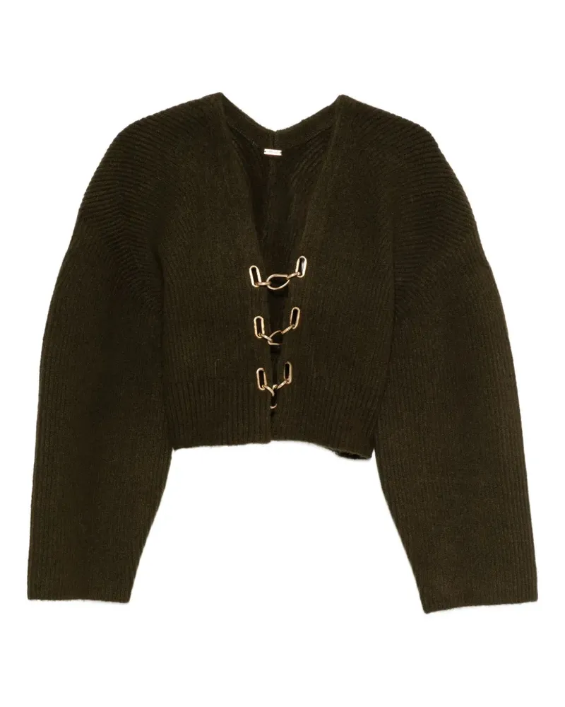 Cult Gaia Mayalu Cardigan mit Haken - Grün Grün