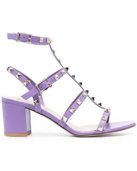 Valentino Garavani Rockstud Sandalen 60mm Violett