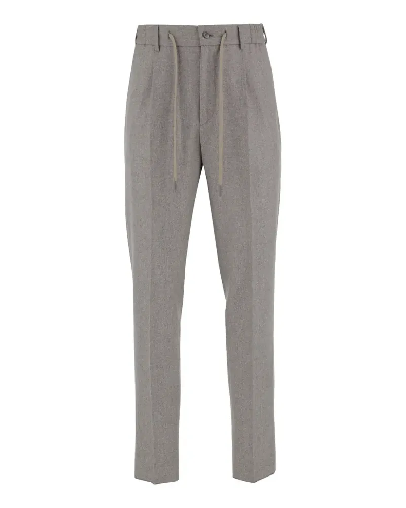 Tagliatore Hose mit Kordelzug - Grau Grau