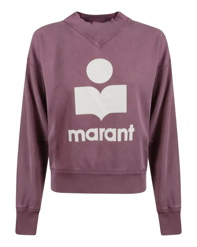 Isabel Marant Sweatshirt mit Logo-Print - Violett Violett