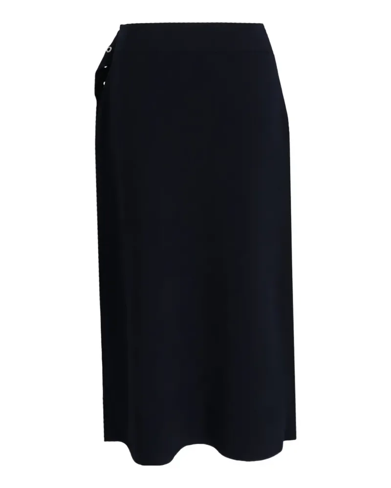 HUGO BOSS Klassischer Midirock - Blau Blau