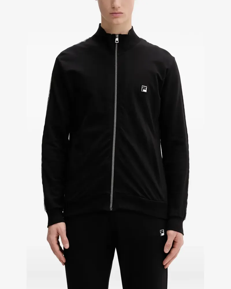 Fila Jogginganzug mit Logo-Patch - Schwarz Schwarz