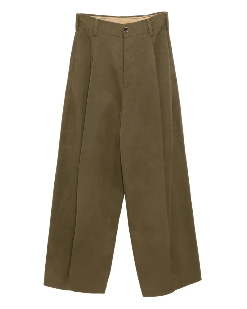 Uma Wang Paw Hose - Grün Grün