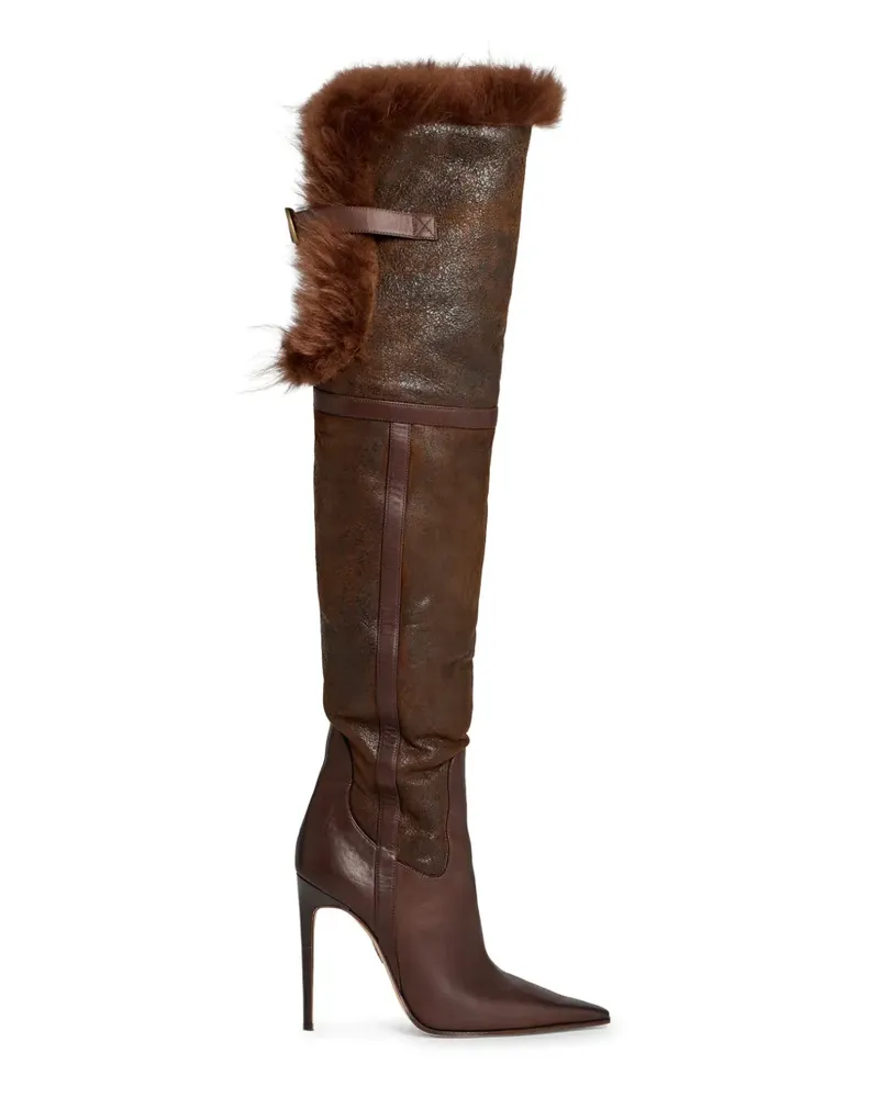 Dsquared2 Canadian Stiefel mit Absatz - Braun Braun