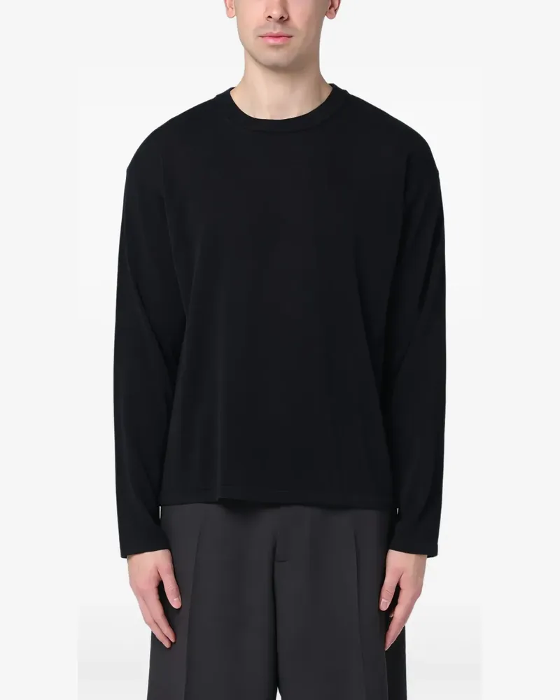 Roberto Collina Klassischer Pullover - Schwarz Schwarz