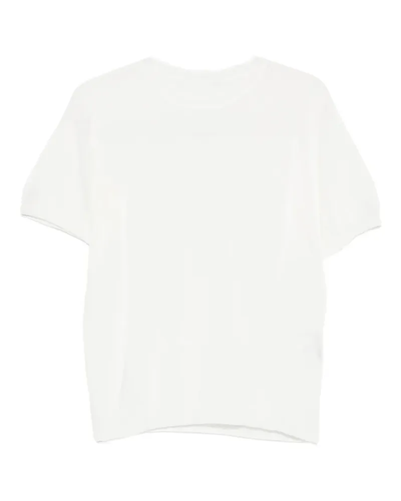 Issey Miyake short-sleeves T-shirt - Weiß Weiß