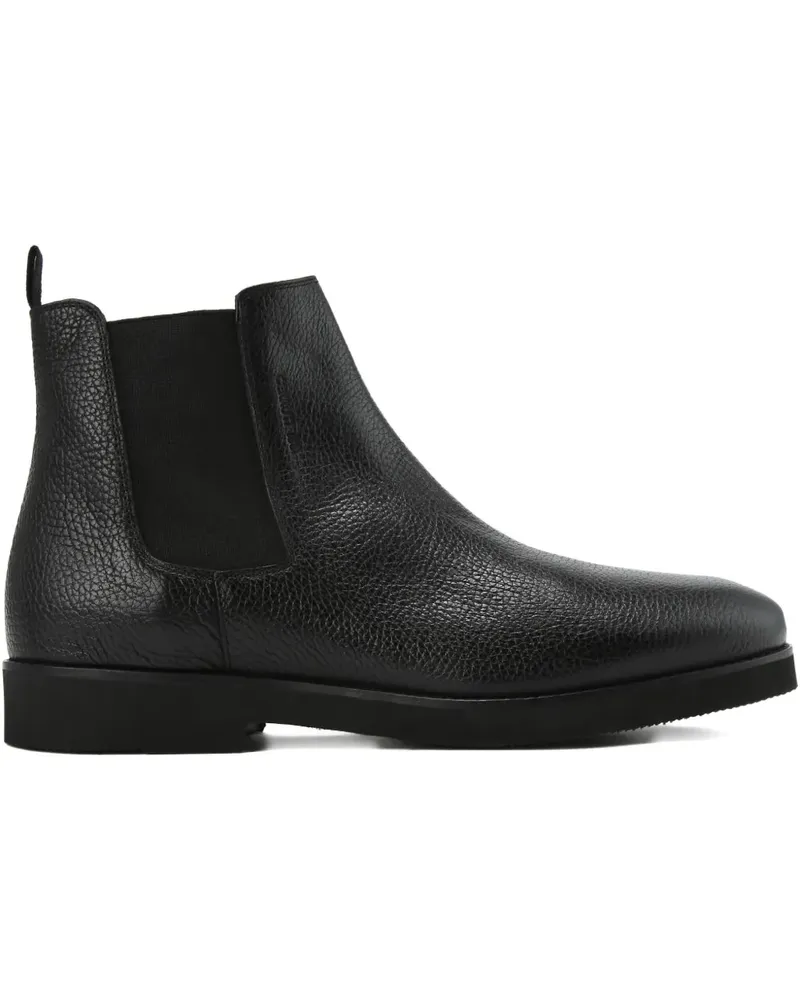 Cerruti 1881 leather Chelsea boots - Schwarz Schwarz