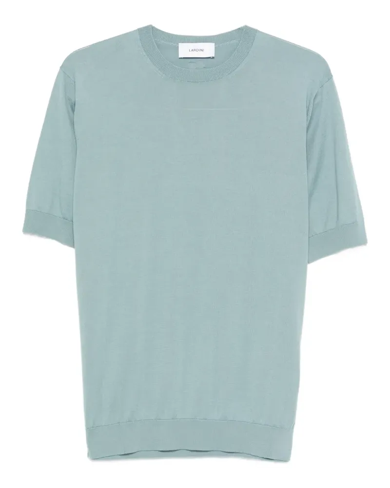 LARDINI Gestricktes T-Shirt - Blau Blau