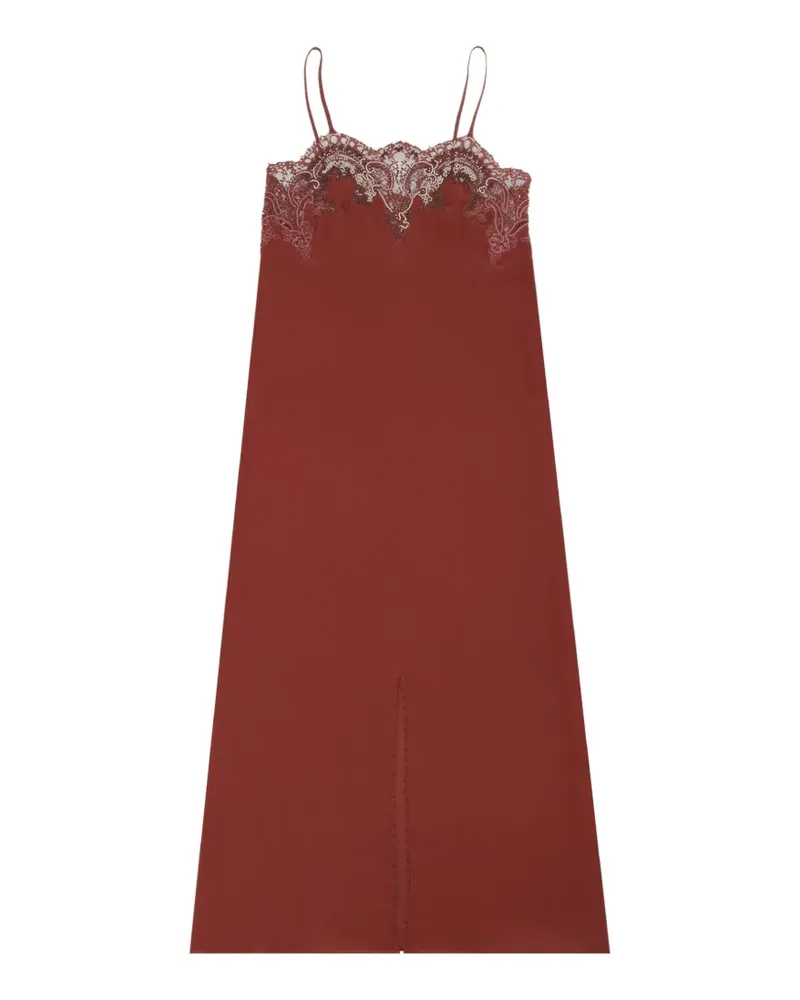 Fortela Alizee embroidered midi dress - Rot Rot