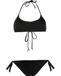 FISICO-Cristina Ferrari Neckholder-Bikini Schwarz