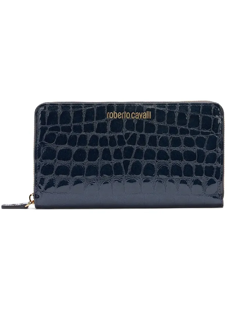Roberto Cavalli Klassisches Portemonnaie - Blau Blau