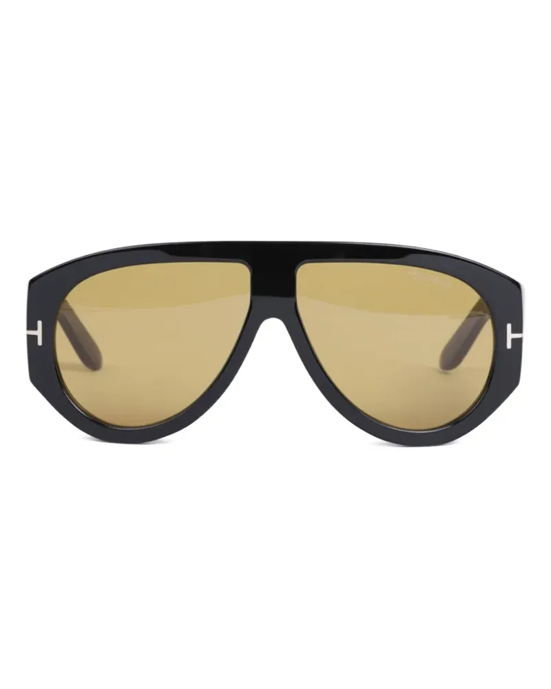 Tom Ford oversized-frame sunglasses - Schwarz Schwarz