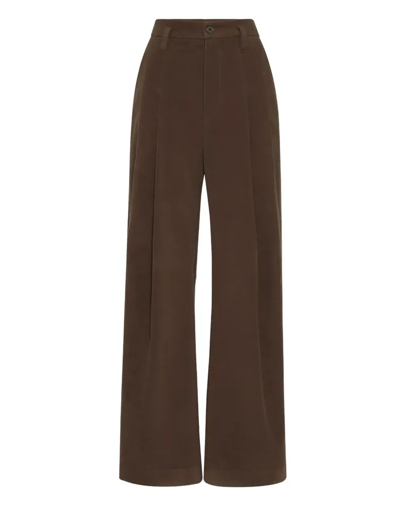Brunello Cucinelli Ebony Hose - Braun Braun