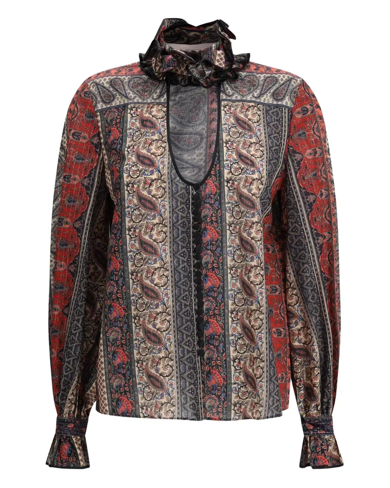 Valentino Garavani Hemd mit Voyage Imaginaire-Print - Rot Rot
