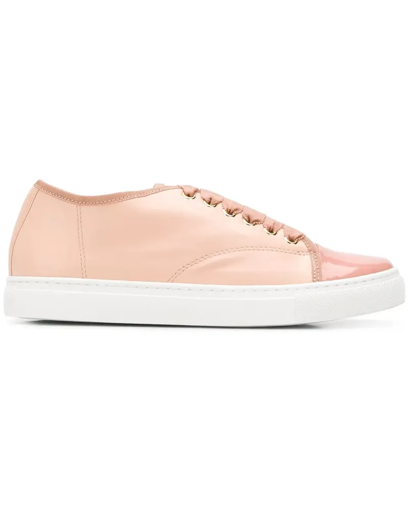 Lanvin Sneakers mit Schnürung - Nude Nude