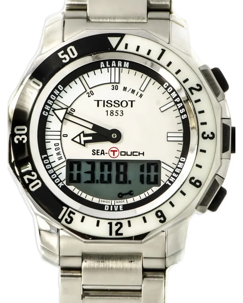 Tissot Sea-Touch Armbanduhr 40mm - Weiß Weiß