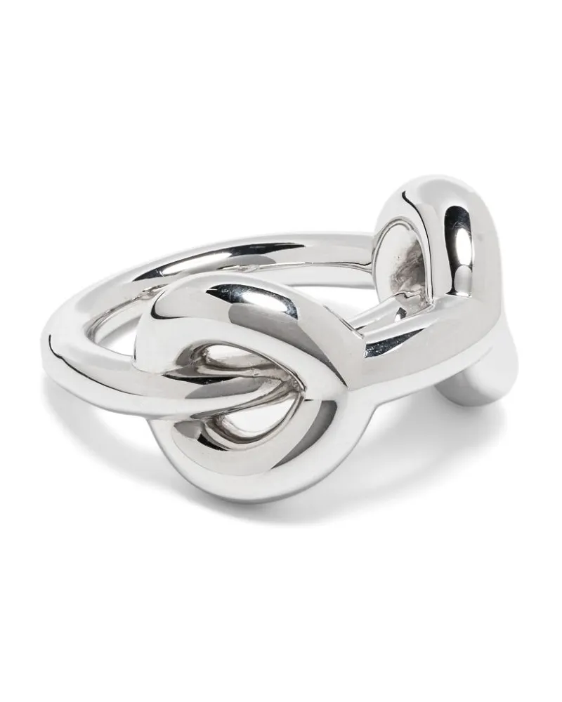 Charlotte Chesnais Binary Chain Ring aus Sterlingsilber Silber