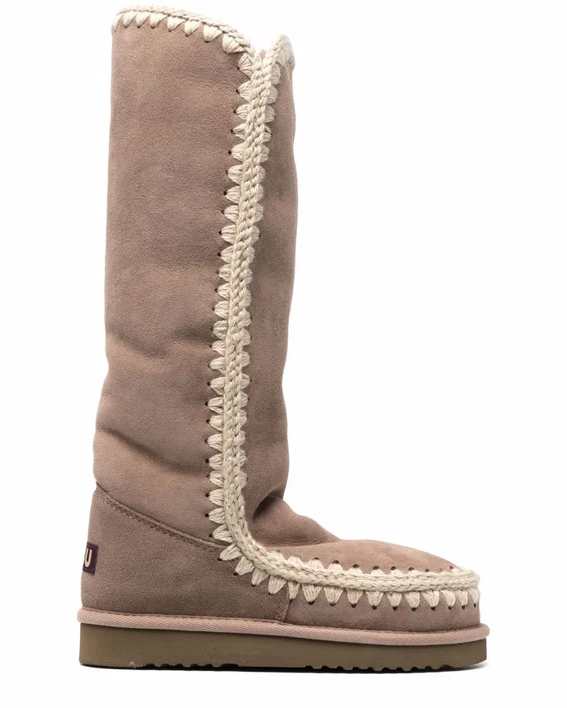 Mou Eskimo Sneaker-Boots - Nude Nude