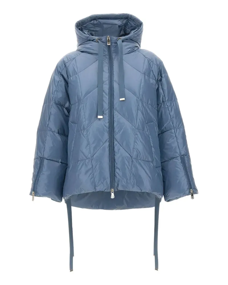 Elena Mirò Daunenjacke mit Kordelzug - Blau Blau