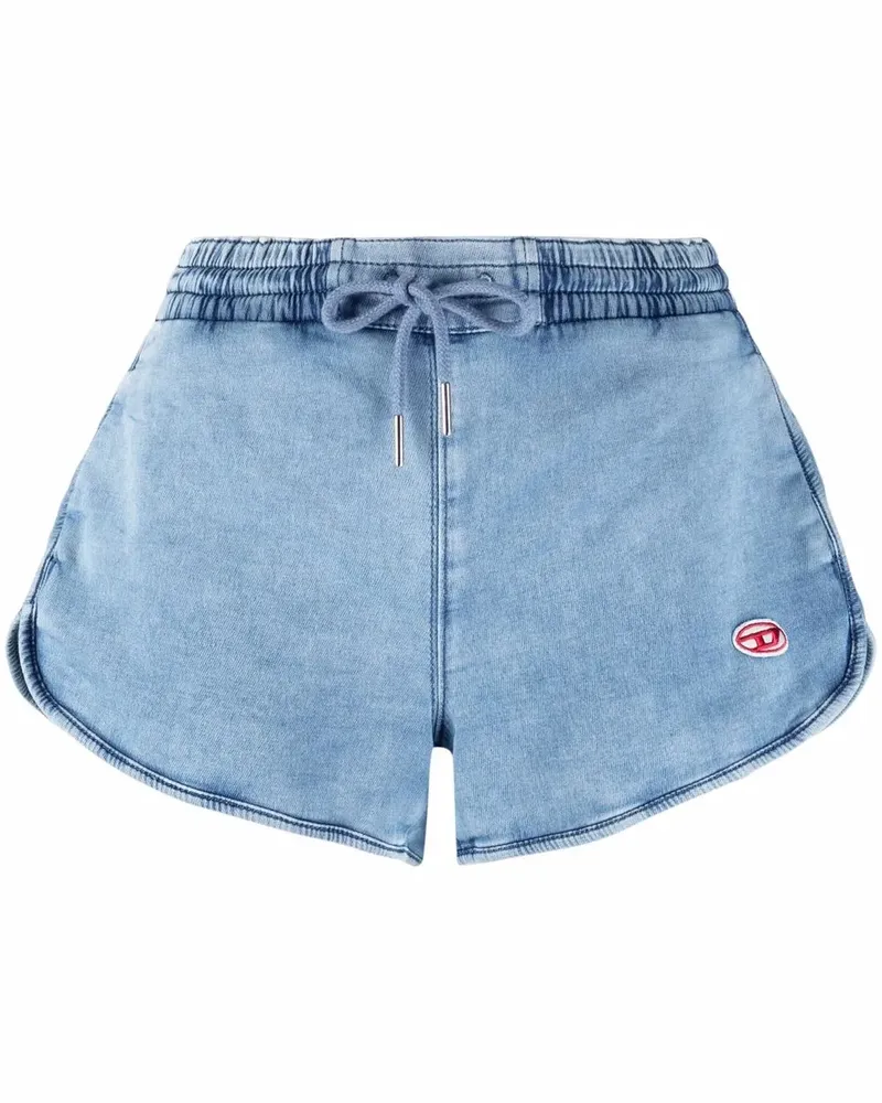 Diesel Shorts mit Kordelzug - Blau Blau