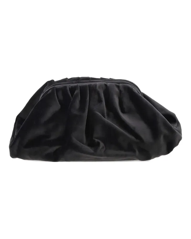 Antonelli Firenze pleated clutch bag - Grau Grau