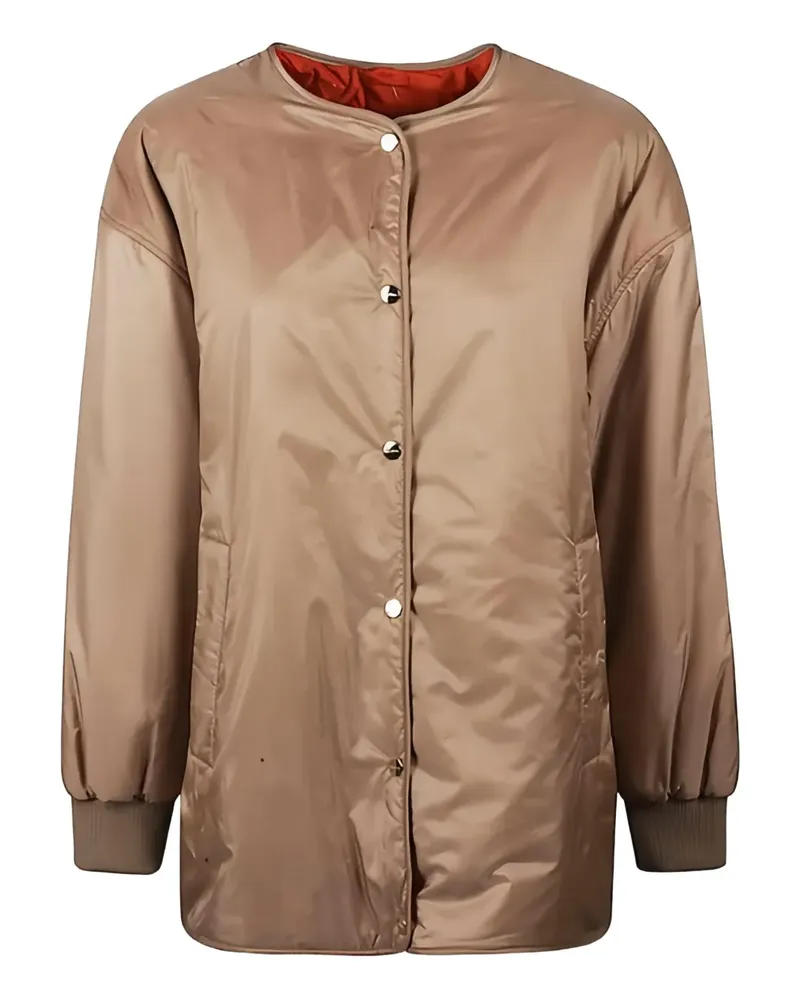 Max Mara Wendbare Jacke - Grün Grün