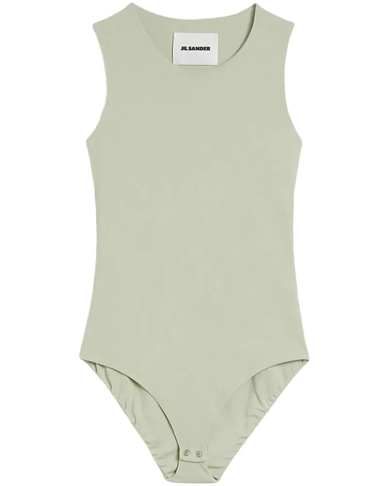 Jil Sander Body mit rundem Ausschnitt - Nude Nude