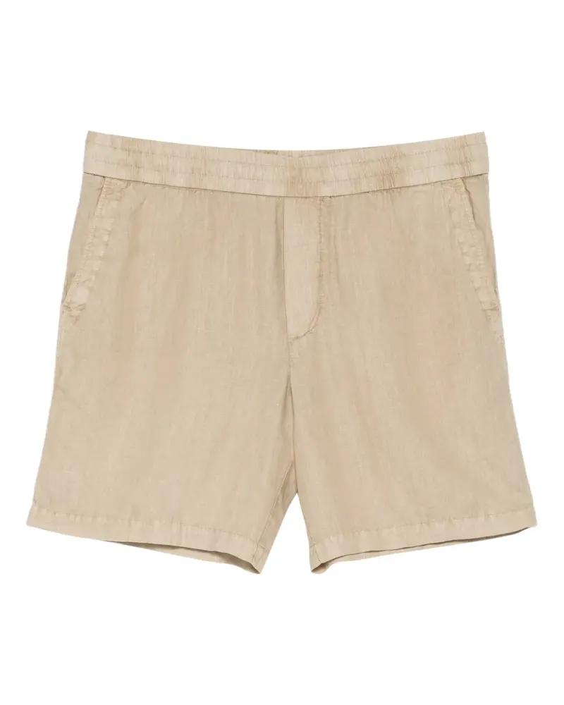 James Perse Leichte Shorts aus Leinen - Braun Braun