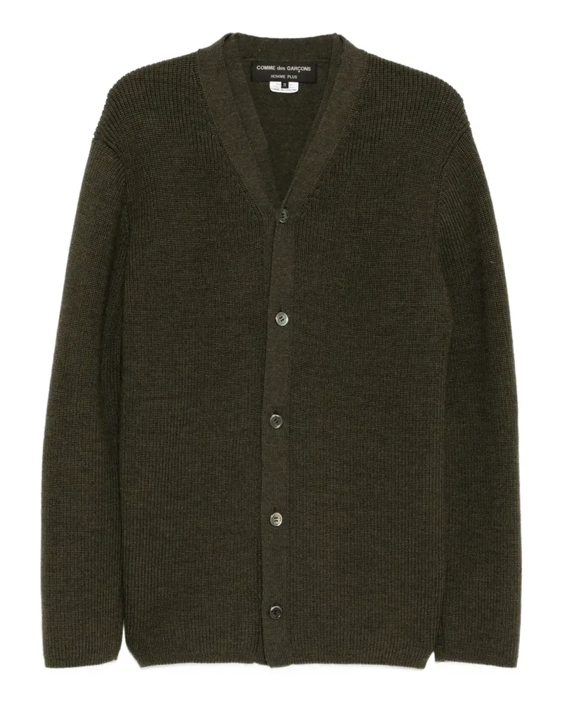 Comme des Garçons Klassischer Cardigan - Grün Grün