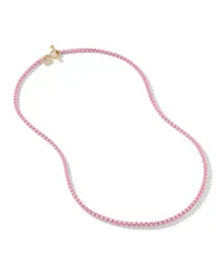 David Yurman 14kt Gelbgoldarmband Rosa