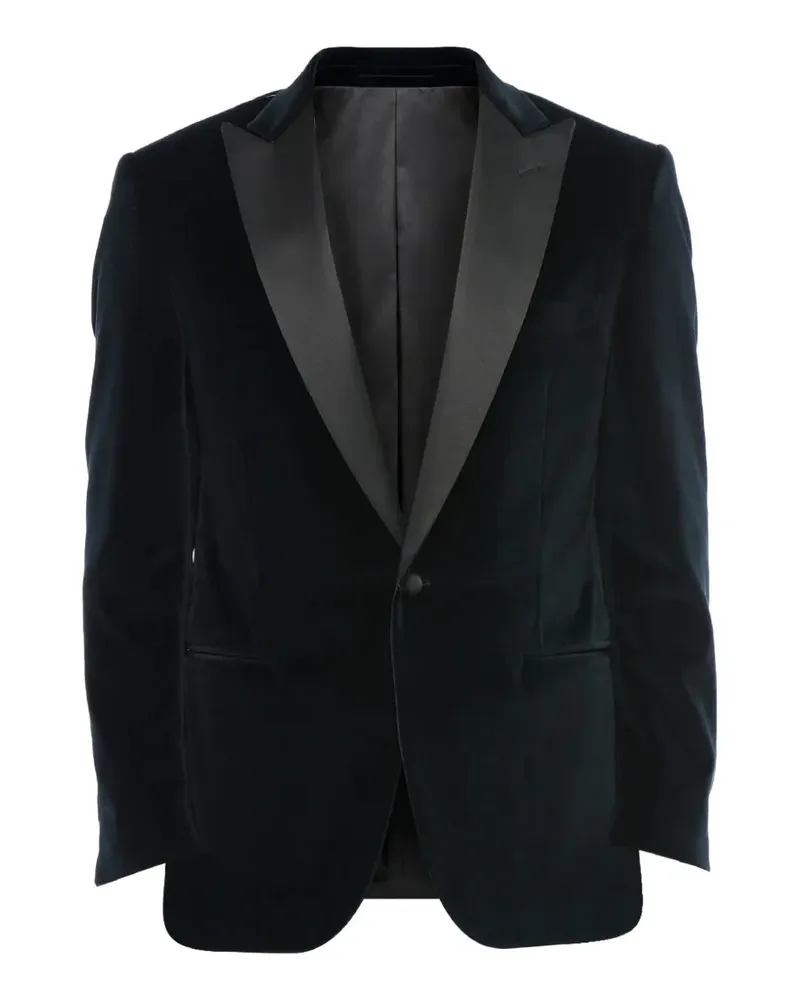 Corneliani Leader Blazer aus Samt - Grün Grün