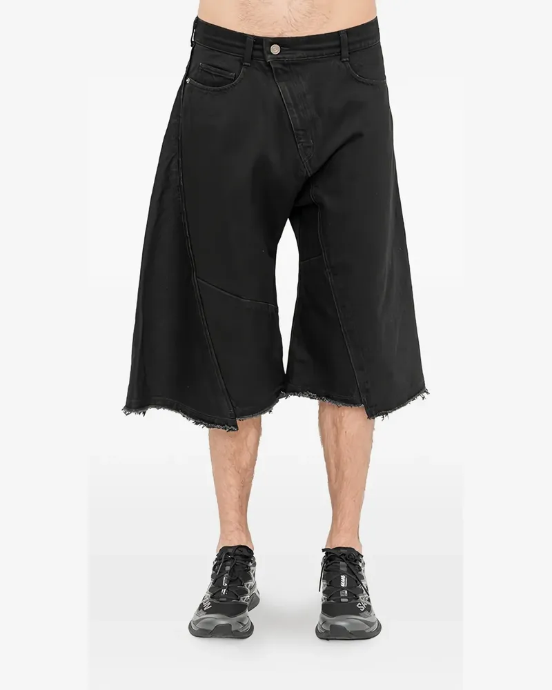SONGZIO Biascast denim shorts - Schwarz Schwarz