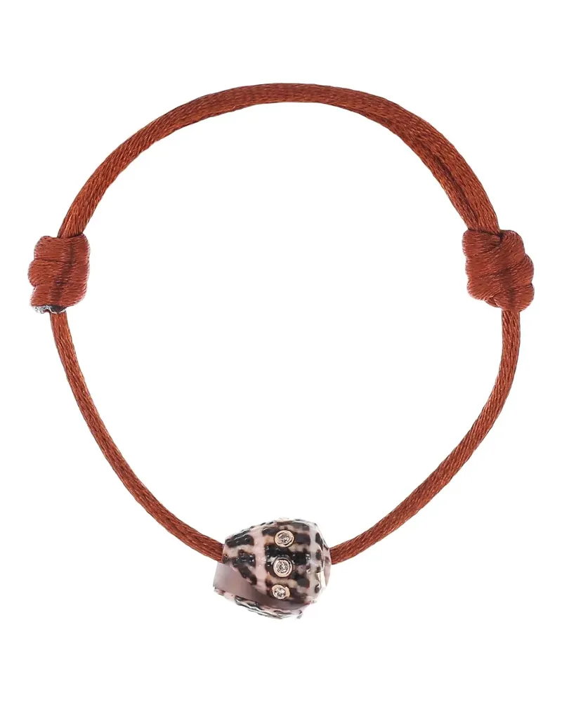 DEZSO x Sara Beltran Armband mit Diamant und Konus - Braun Braun