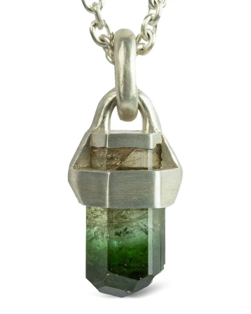Parts Of Four Talisman Halskette aus Sterlingsilber mit Elbait Silber