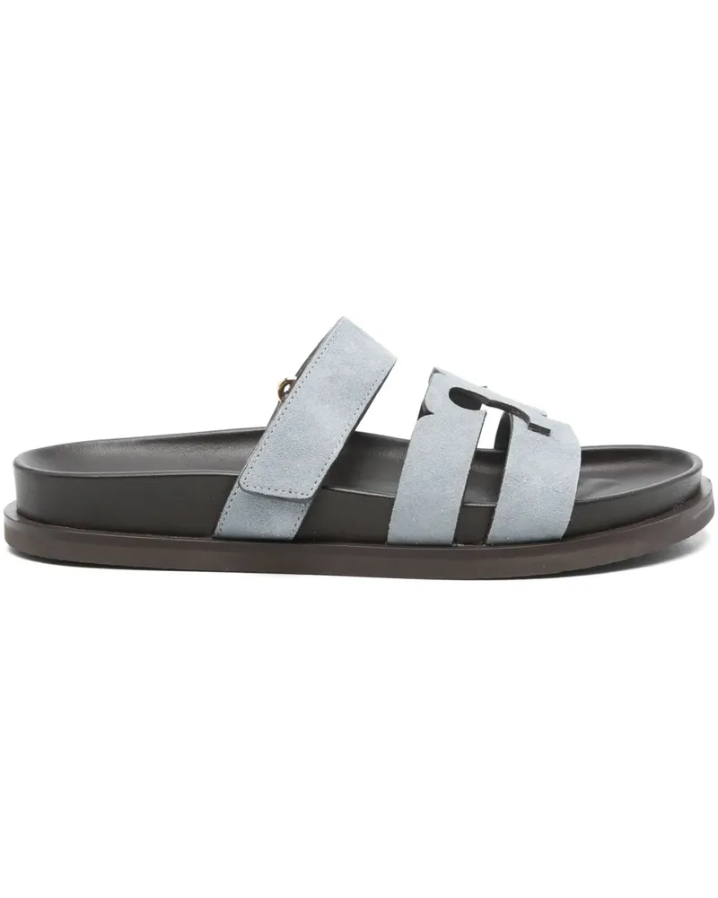 Tory Burch Ines Sport Pantoletten - Blau Blau
