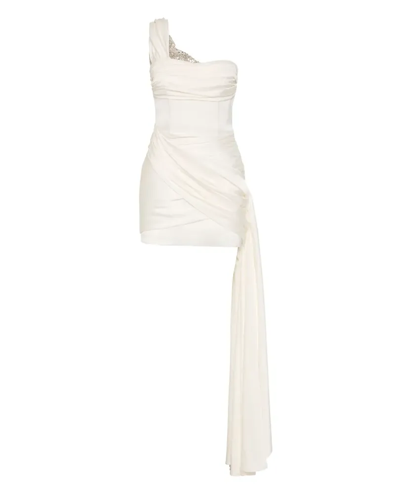 Rachel Gilbert Drapiertes Minikleid - Nude Nude