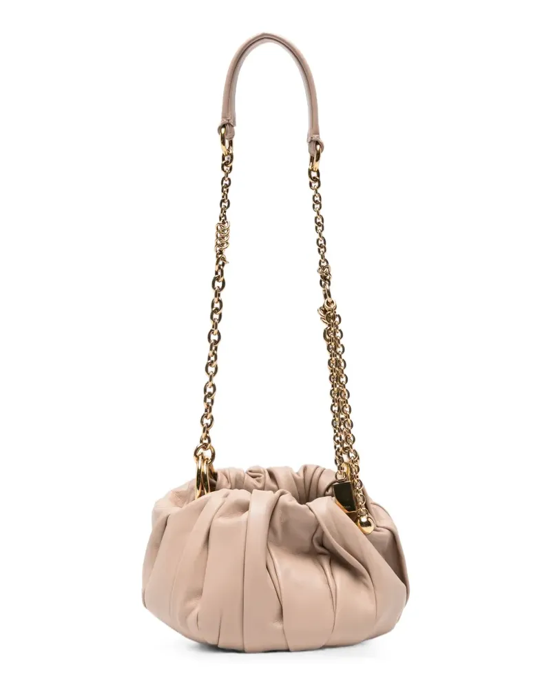 Chloé Plissé leather shoulder bag - Nude Nude