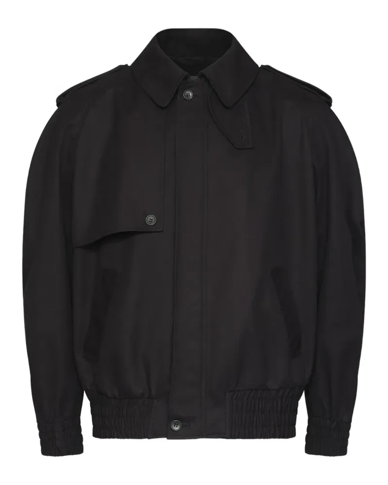 Maison Margiela cotton twill jacket - Schwarz Schwarz