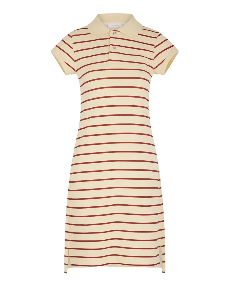 Paco Rabanne Gestreiftes Kleid - Nude Nude