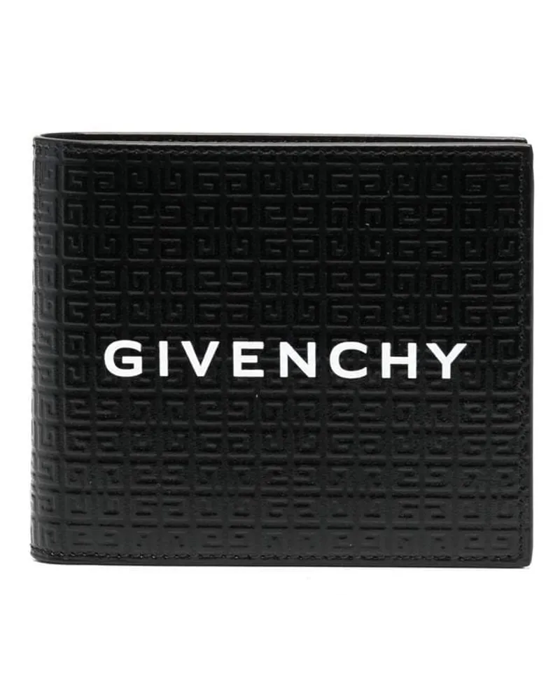 Givenchy Portemonnaie mit Logo-Prägung - Schwarz Schwarz