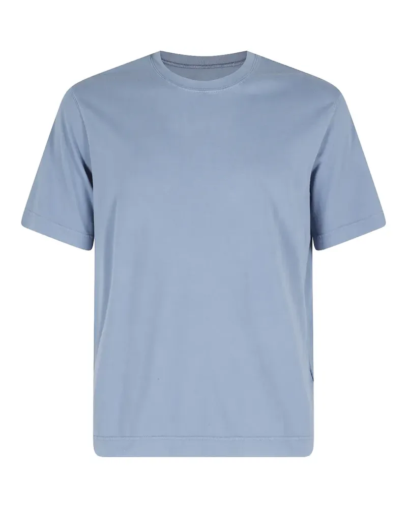CIRCOLO 1901 ribbed crew-neck T-shirt - Blau Blau