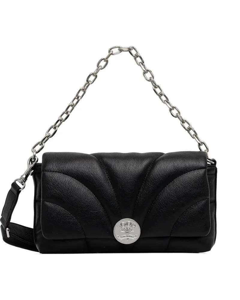 JOOP! quilted-design chain-strap cross-body bag - Schwarz Schwarz