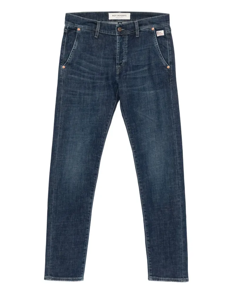 Roy Roger's Jeans mit geradem Bein - Blau Blau
